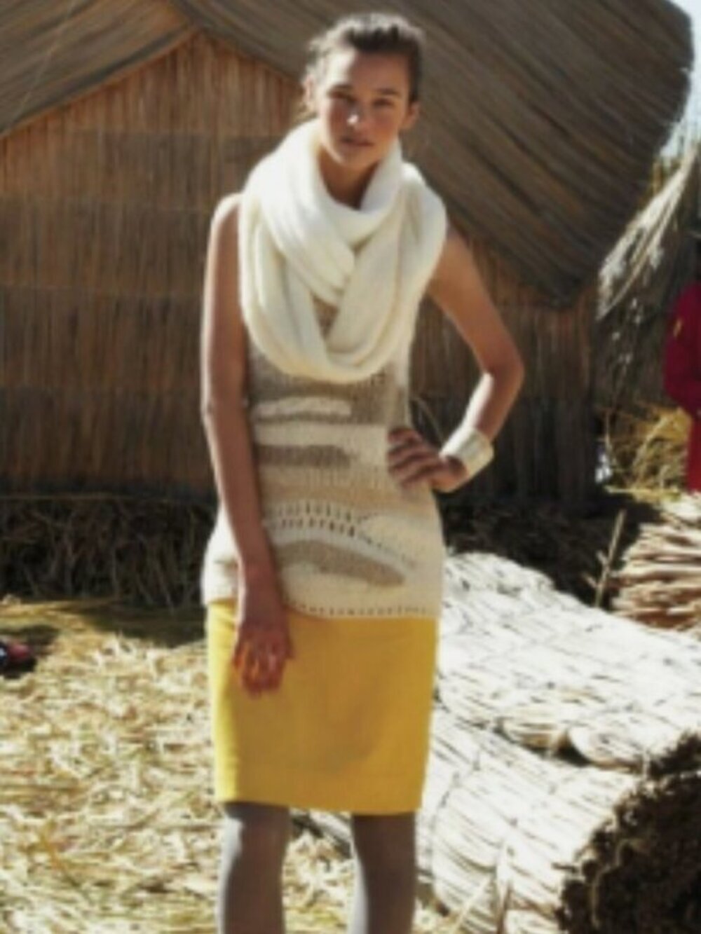 Maeve by Anthropologie Mustard Yellow Corduroy Super Wale Skirt size 6 - Picture 2 of 9